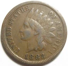 1883 Indian Head Cent - #11444-19