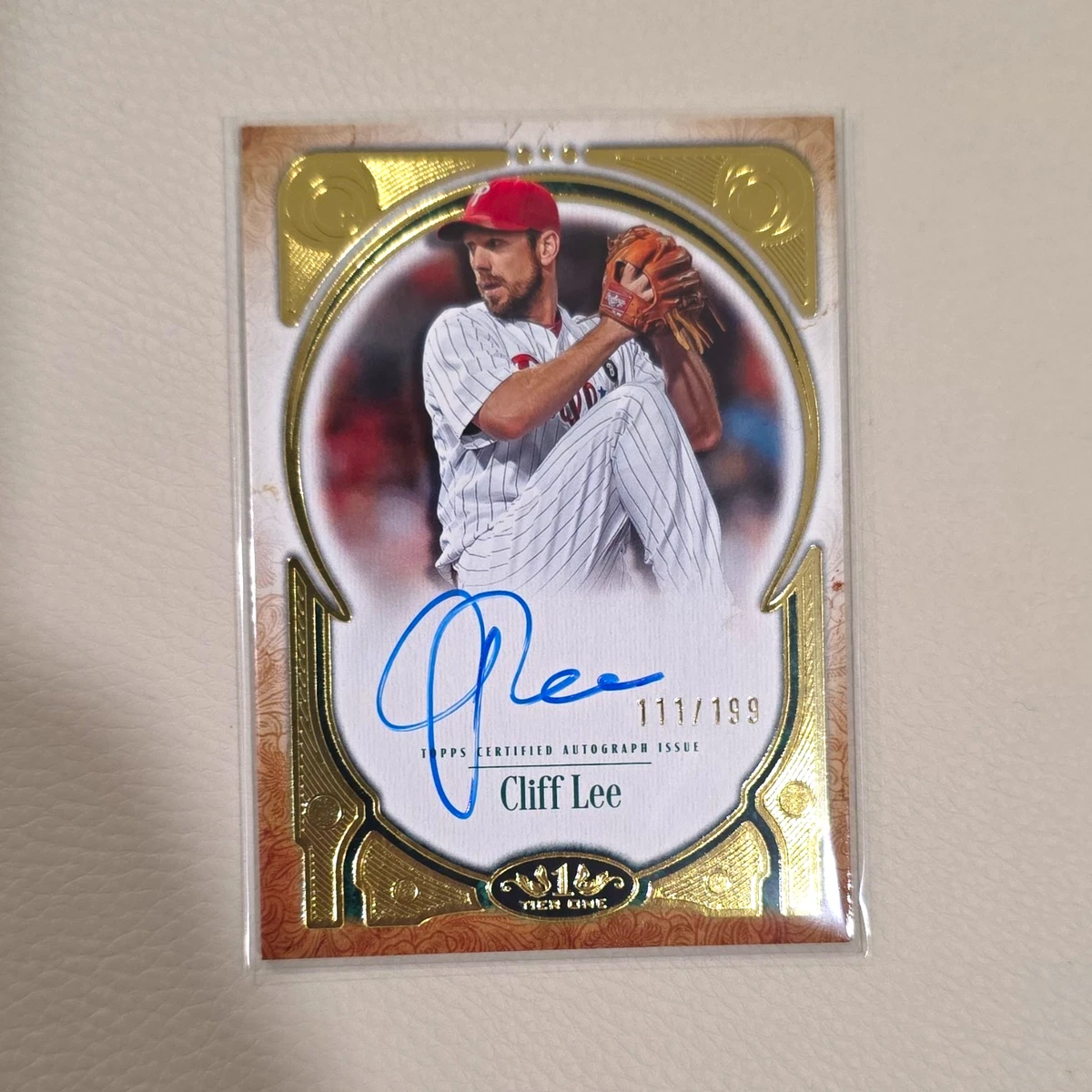 Major Leagues (MLB) Cliff Lee Baseball Serial Numbered Sports