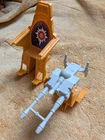 Vintage 1981 MOTU Castle Grayskull Throne Chair + Cannon Mattel