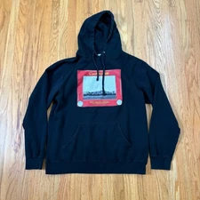 COACHELLA BRAND Hoodie Sweatshirt Black Music 2008 Festival Unisex Size Large