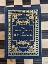 The Complete Fiction Of H.P. Lovecraft Easton Press Fine Binding Great Condition