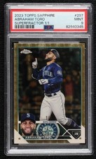 2023 Topps Chrome Sapphire Edition Superfractor 1/1 Abraham Toro #297 PSA 9 MINT