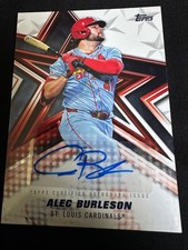 2026 Topps Alec Burleson Baseball Stars Auto #BSA-AB Cardinals