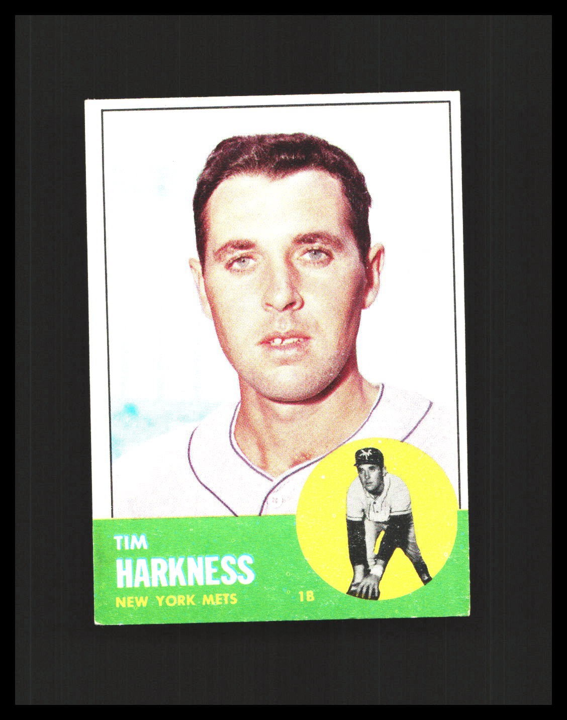 1963 Tim Harkness - Topps Vintage #436 New York Mets 
