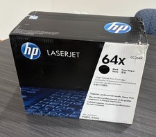 Genuine HP 64X CC364X Black High Yield Original LaserJet Toner Cartridge, OEM