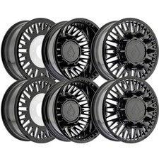 Set-6 Arena Forged Dually Casino 22x8.25 10x225 Gloss Black 100mm Wheels 22 Set-6 Arena Forged Dually Casino 22x8.25 10x225 Gloss Black 100mm Wheels 22