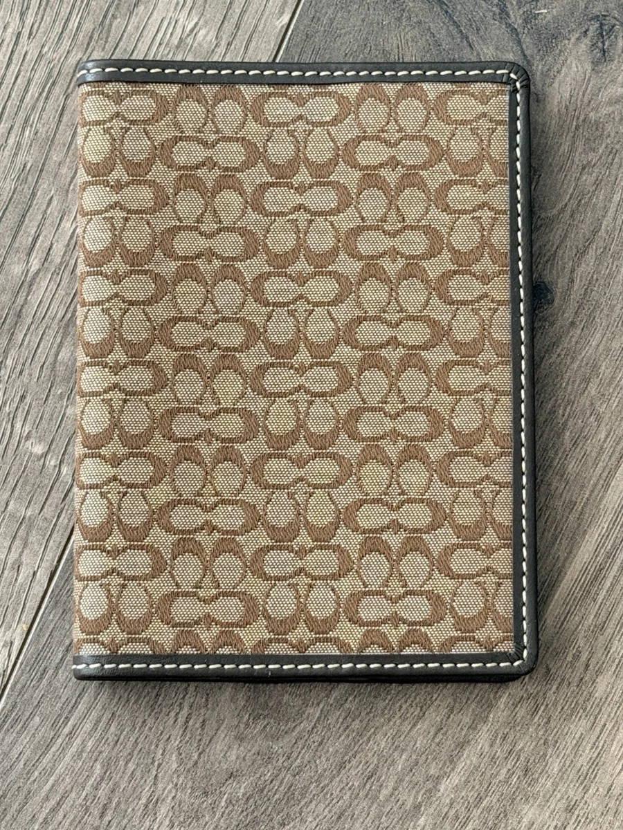 coach leather passport holder products for sale | eBay