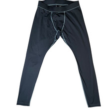 Under Armour Men's ColdGear Active Baselayer Leggings Black Gray XL