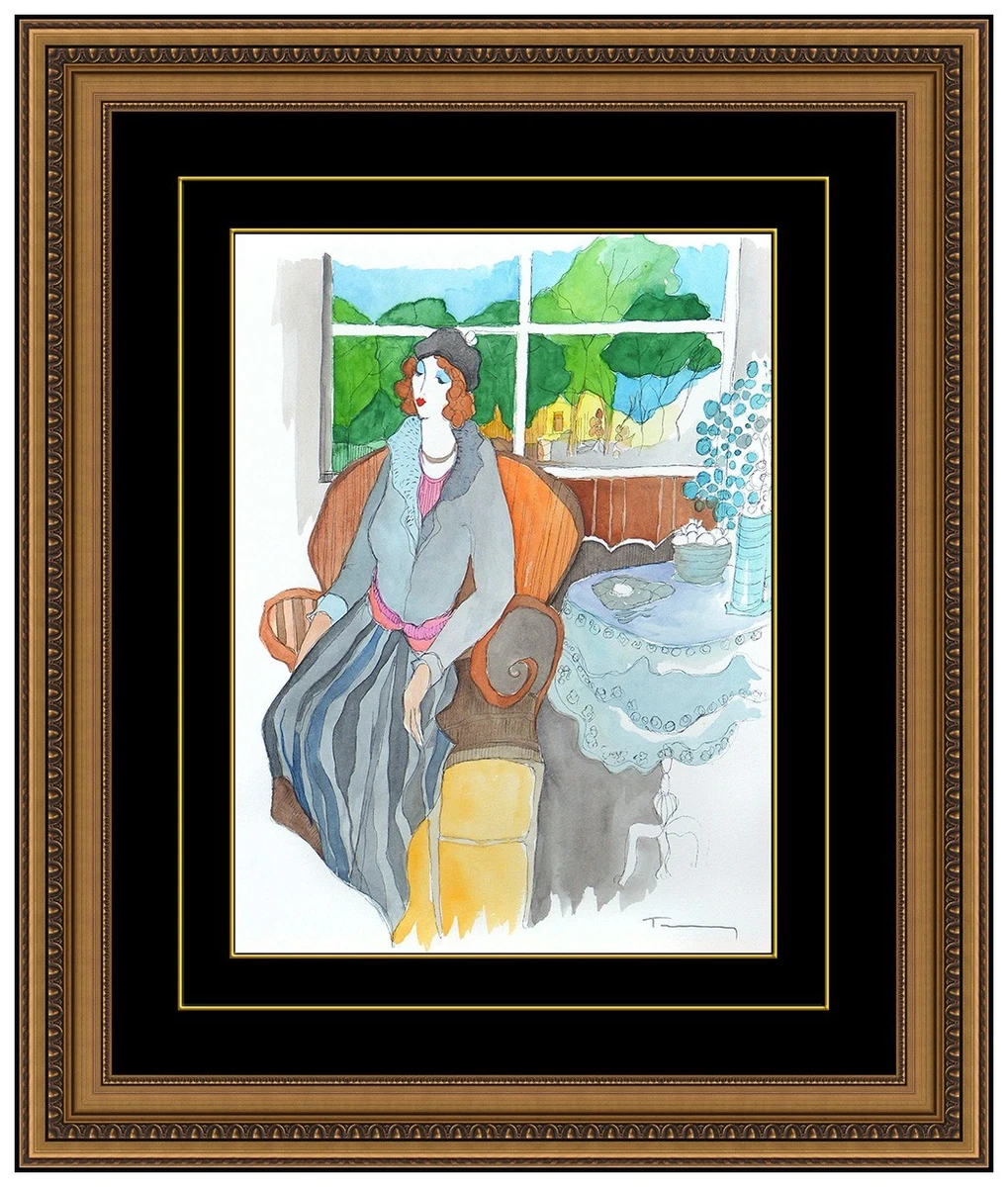 Itzchak Tarkay Art Paintings for sale | eBay