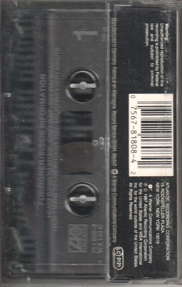 Foreigner Inside Information Kassette Europa Atlantic 1987 Kassette WX143C - Bild 2 von 2