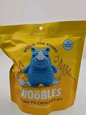 NEW The Woobles Willis the Rhino Intermediate Crochet kit
