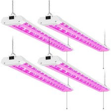 4FT Grow Lights 50W Full Spectrum Integrated 4 Foot Growing Lamp Fixtures for...