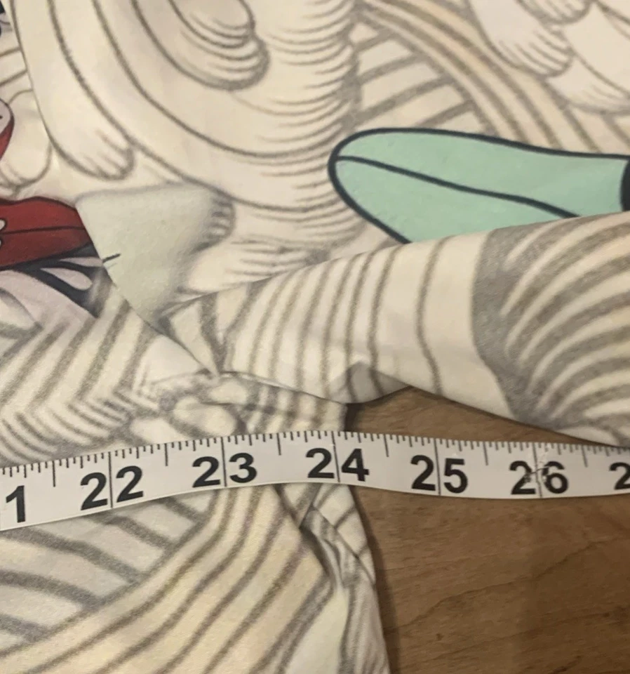 Camisa Hawaiana Mickey & Minnie Mouse Para Hombres XL Aloha Tropical Disney Vacaciones Foto 2 de 4