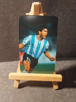 Diego Maradona Vintage FC Barcelona Trading Card Argentinien - Bild 1 von 2