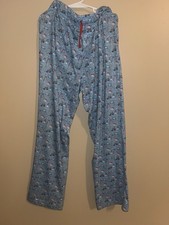 Vineyard Vines Santa Whale Pajama Pants Bottoms Size L 16 Christmas Pajamas