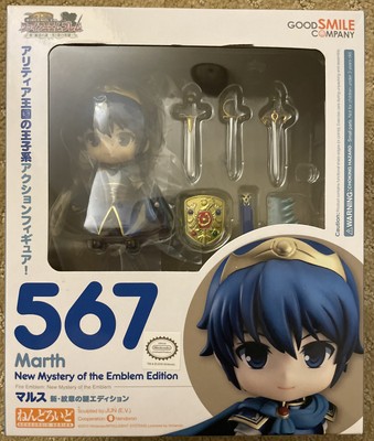 Brand New Us Seller Nendoroid 567 Marth Fire Emblem New Mystery Of The Emblem Ebay