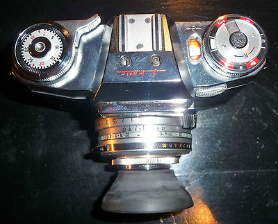 Appareil Photo Zeiss Ikon Contaflex – Synchro-Compur – Objectif Tessar – Vintage – Non Testé