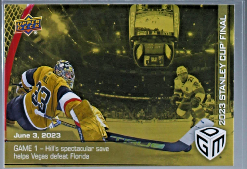 2022-23 NHL Game Dated Moments Gold SP /100 (You Pick) - Rookies (RC) & Veterans - Picture 210 of 223