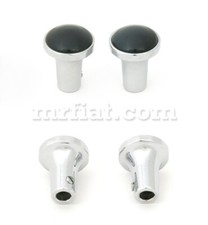 Mercedes 180 190 Ponton W120 W121 Chrome Radio Knob Set 2 Pcs New Mercedes 180 190 Ponton W120 W121 Chrome Radio Knob Set 2 Pcs New