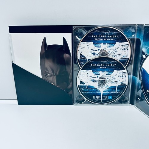 The Dark Knight Trilogy - Batman Limited Edition Giftset - Blu-Ray DVD DC Comics - Picture 10 of 14
