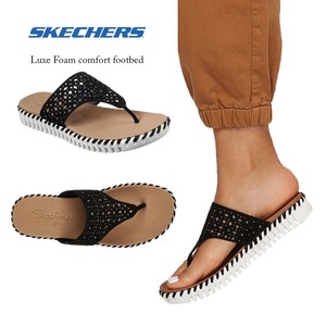 skechers beaching it toe post sandal