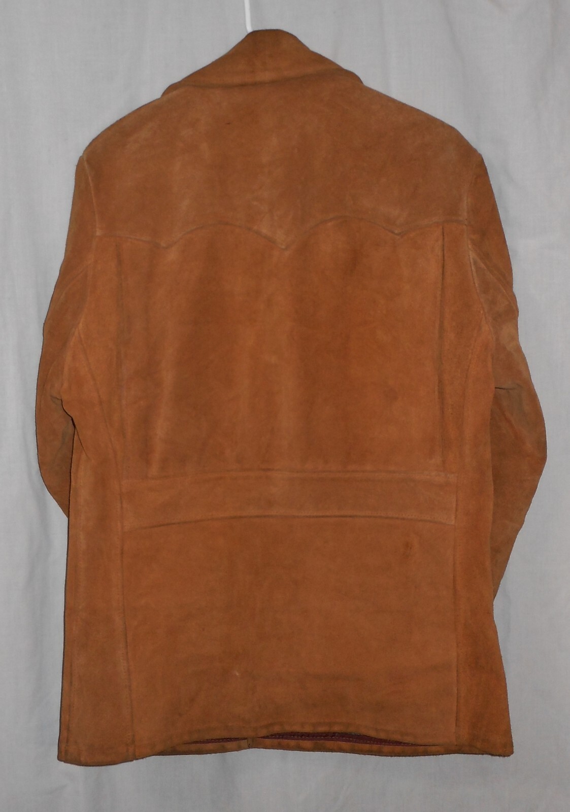 Schott Rancher Suede Jacket Western Style Rodeo 3/4 l… Gem