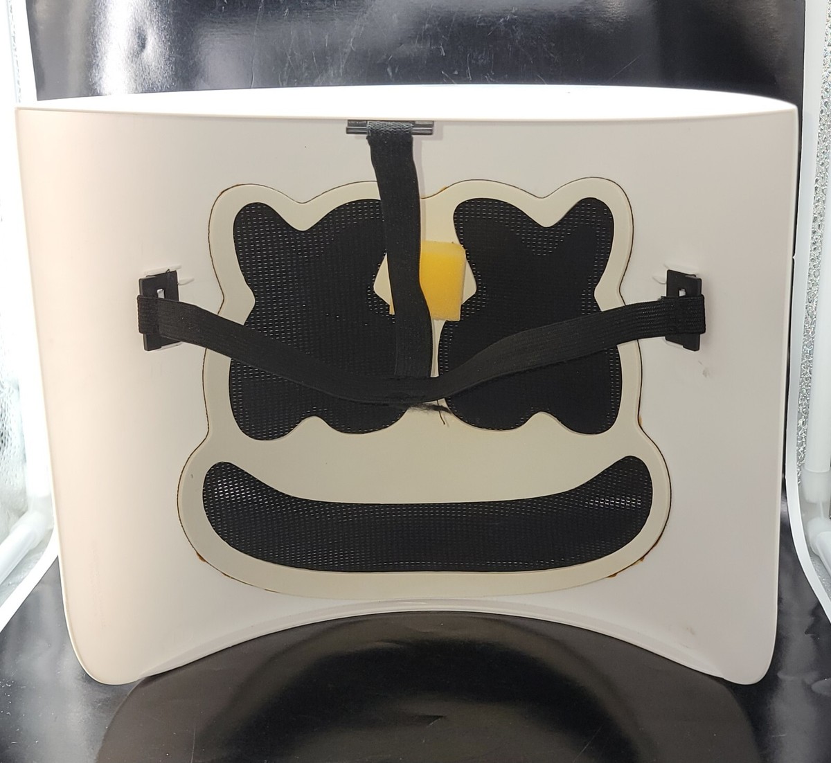 ASSURAN Mellow Mask L 280g×２ Marshmello Mello Vampire Mask Costume Accessory White Black