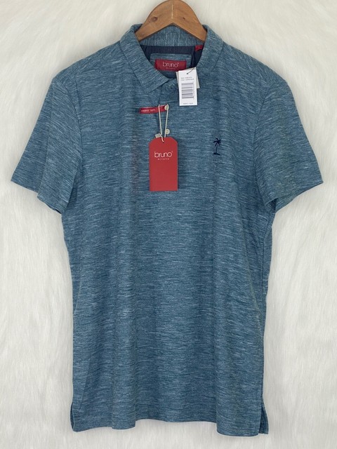 Bruno Milano Super Soft, Fading Resistant, Stretch, Quick Dry Polo Shirt Size M | eBay