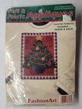 Dimensions Fashion Art 80313 Fancy Christmas Tree Felt  Fabric Applique Kit