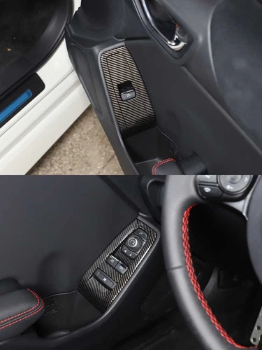 ABS Carbon Fiber interior Trim Cover Set Fits Toyota GR86 / Subaru BRZ 2022-2025 - Picture 37 of 48