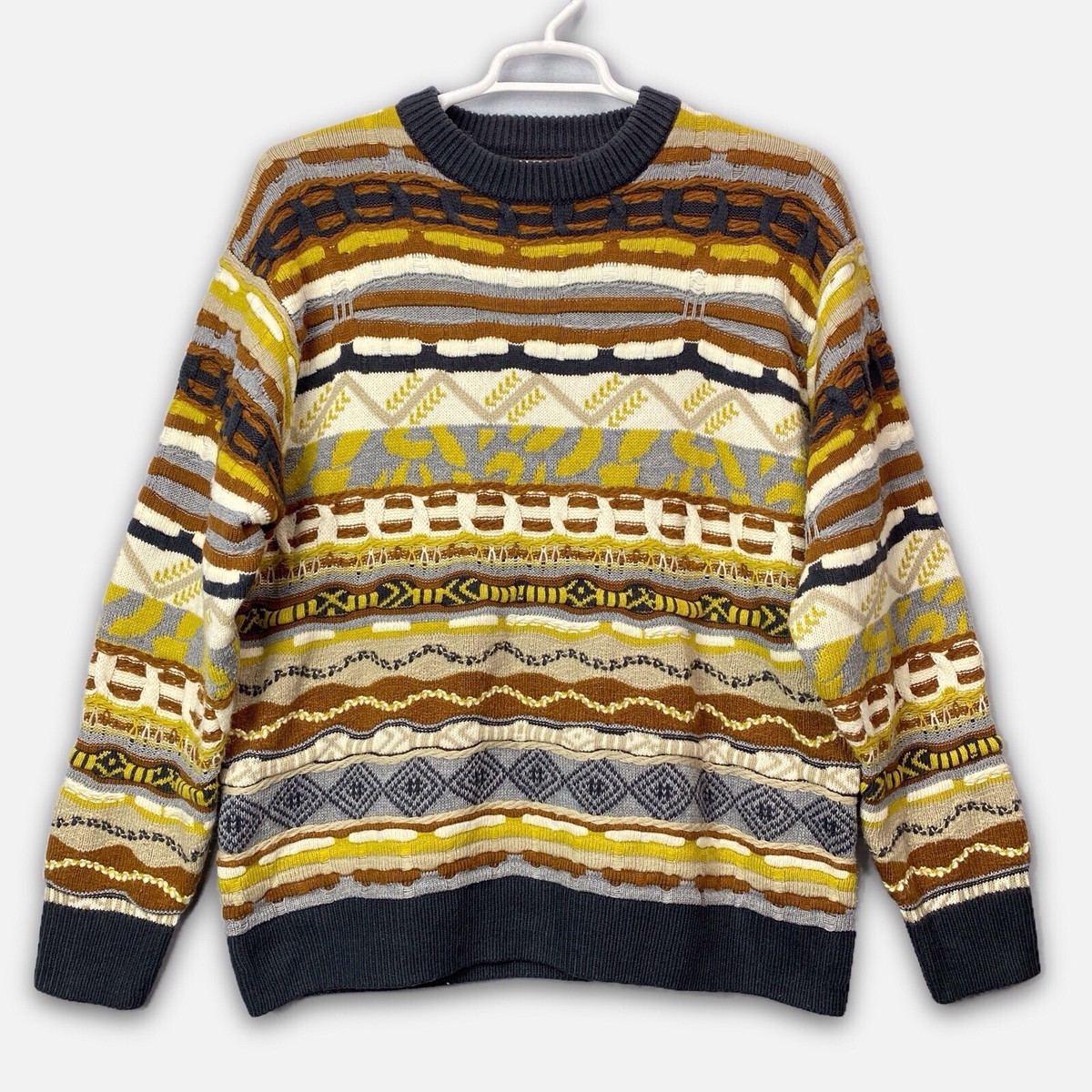 【ALUDE SELECT】bicolor shaggy knit 2KWRLD™ Shaggy Knit | 2K WRLD