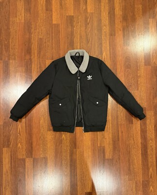 Adidas Originals Bomber Jacket Sherpa Collar Women s 