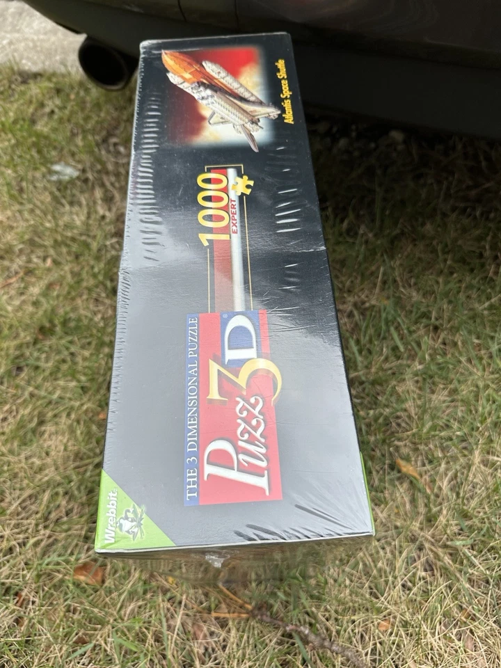 Puzz3d Wrebbit 3D Puzzle Atlantis Space Shuttle EXPERT Sealed 1000 Pieces new - Image 3 of 4