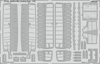 MW22 Eduard 32483 Spitfire Mk.I Landing Flaps 1/32 Pe Set For Kotare