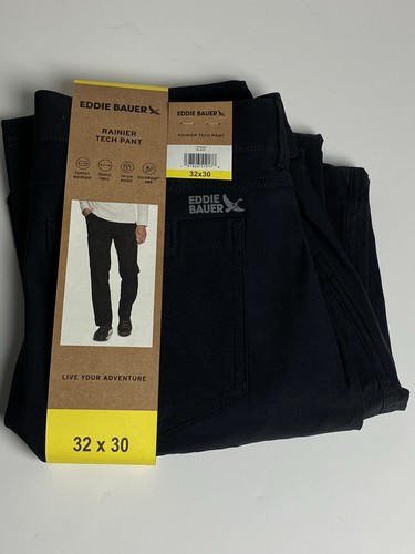 Eddie Bauer Men's Tech Rainier Pant Two Way Stretch Elastic Waistband - Picture 6 of 22