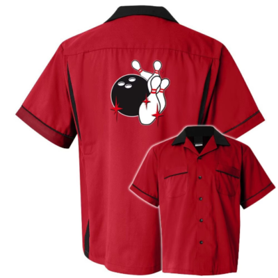 Pin splash C Classic Retro Bowling Shirt Classic 2.0 - Includes
