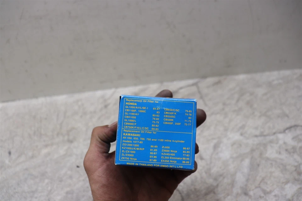 Filtro de aceite Honda Cb750k Emgo 1977 15-0002 Foto 2 de 4