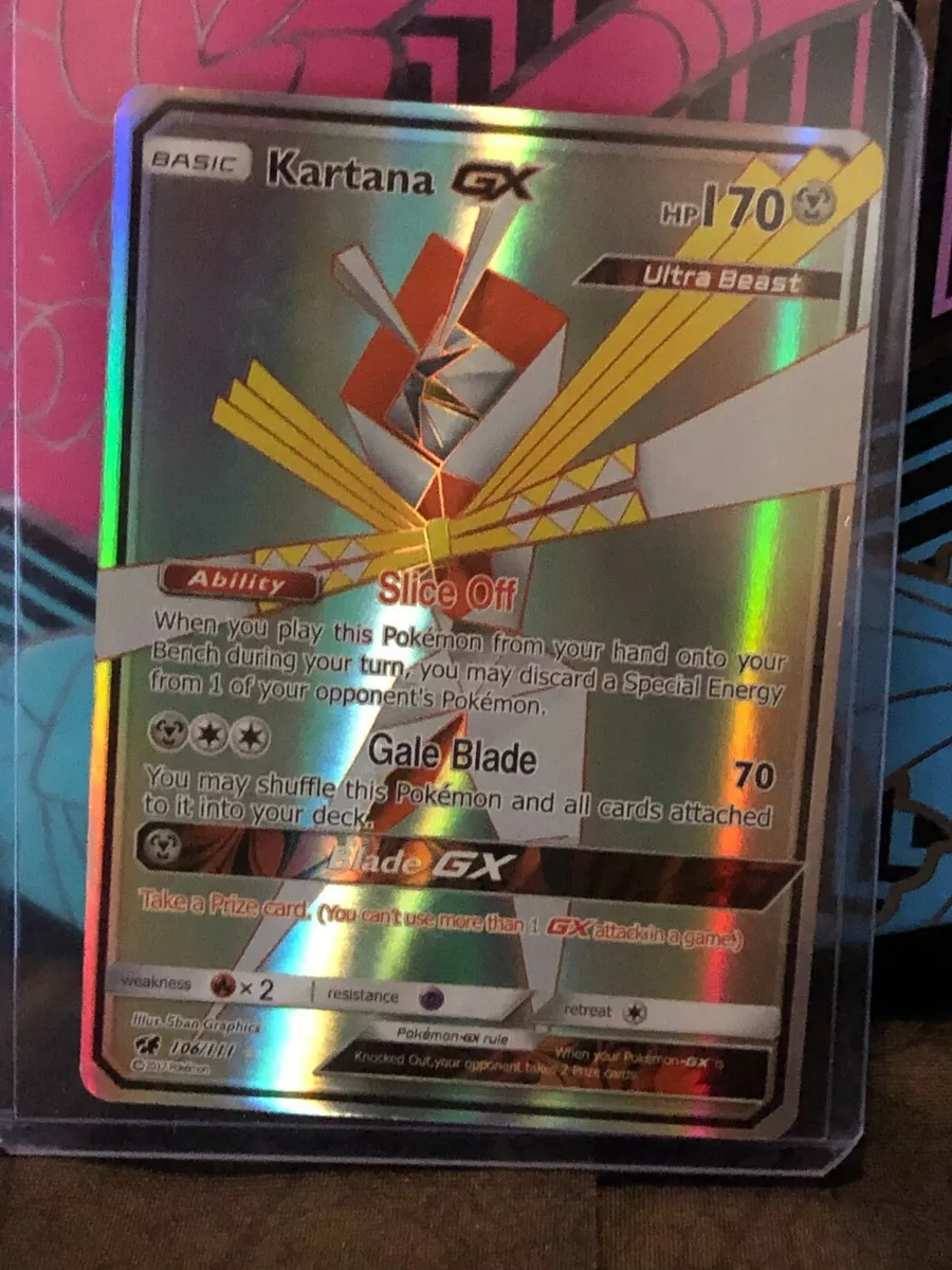 Shiny Kartana GX/Hidden Fates/Pokemon cards, Hobbies & Toys, Toys