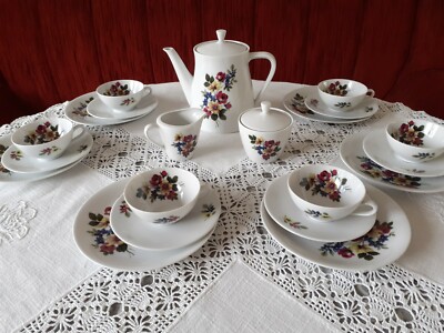 Seltmann Weiden Isolde Teeservice Vintage floral 