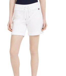 white tommy shorts