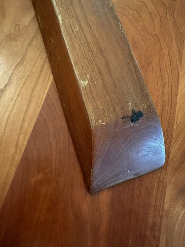 Cuenco de pan artesanal con mango MCM para canoa baguette de madera de teca de colección - Imagen 10 de 19
