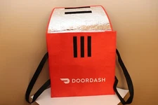Doordash X-Large Insulated Pizza Food Delivery Bag  19x19x5" hold 3 maybe 4 piza