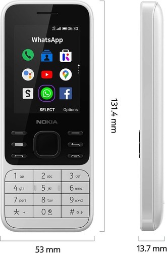 Unlocked Nokia 6300 4G Dual SIM 3 Colors New Phone WIFI Radio 2MP 4GB 512MB RAM - Afbeelding 27 van 30