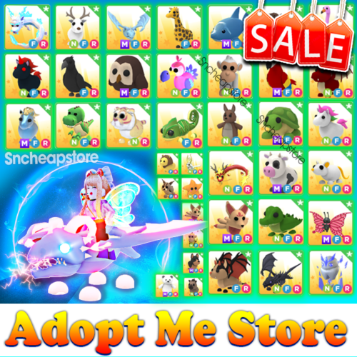 Adopt me Pet Store, MEGA NEON FLY RIDE – MFR NFR FR