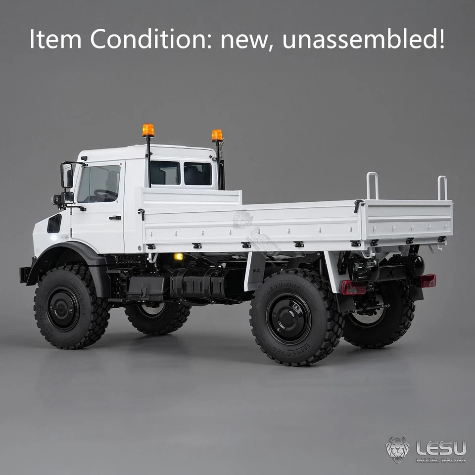Metal LESU 1:14 RC All Terrain Light Truck U4023 Off Road Car MT44023 KIT Sound - Image 3 of 4