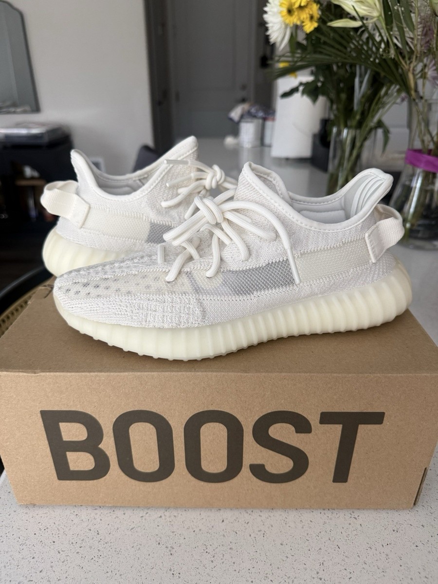 Adidas Yeezy Boost 350 V2 Bone White Size 6.5. HQ6316. Excellent
