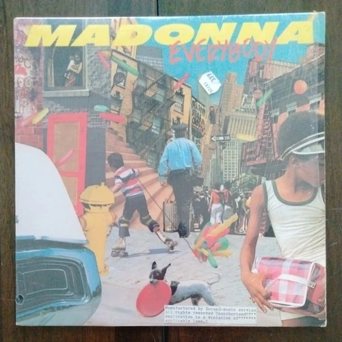 Madonna 12" Single. Everybody. 1982 Sire Records 0-29899.