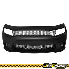 Fits 15-23 Dodge Charger 15 SRT Hellcat Style Front Bumper Cover Replacement