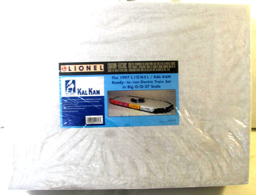 Nuevo sellado de fábrica vintage 1997 Lionel 11846 Kal Kan calibre O tren arrancador? Set | Condition: New