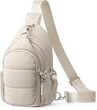 Sling Bag, Crossbody Bag with RFID Blocking for Travel, Water-resistant